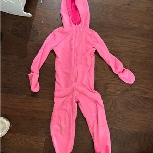 Pink Bunny Kids One Piece 4T/5T